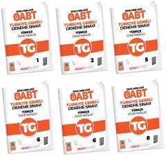 İndeks Akademi 2026 ÖABT MEB-AGS TG-1-2-5-6-7-8 Türkiye Geneli Deneme Türkçe Öğretmenliği 6 lı Set İndeks Akademi Yayıncılık