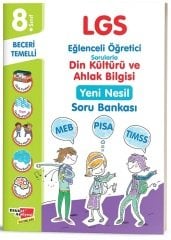 Dikkat Atölyesi 8. Sınıf LGS Din Kültürü ve Ahlak Bilgisi Beceri Temelli Soru Bankası Dikkat Atölyesi Yayınları