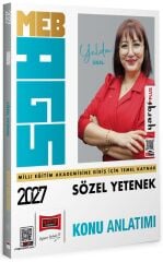 Yargı 2027 MEB-AGS Sözel Yetenek Konu Anlatımı - Yelda Ünal Yargı Yayınları