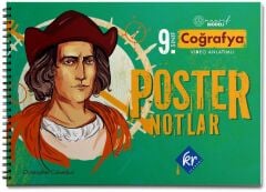 KR Akademi 9. Sınıf Coğrafya Poster Notlar KR Akademi Yayınları