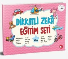 Dikkatli Zeka Eğitim Seti 1. Kitap 3 Yaş Beyaz Balina Yayınları