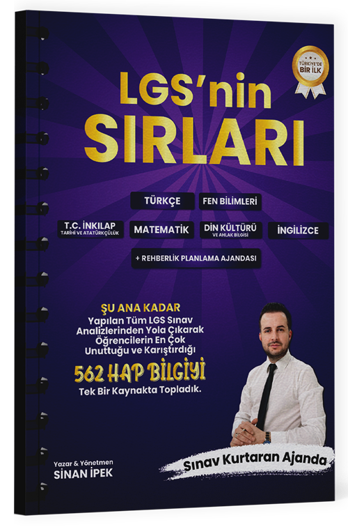 Alan Yayınları LGS nin Sırları - Sinan İpek Alan Yayınları