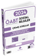 Dizgi Kitap ÖABT MEB-AGS Sosyal Bilgiler Öğretmenliği 2024 Sınavı Çıkmış Sorular Çözümlü Dizgi Kitap Yayınları