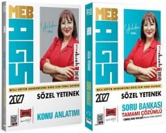 Yargı 2027 MEB-AGS Sözel Yetenek Konu Anlatımı + Soru Bankası 2 li Set - Yelda Ünal Yargı Yayınları