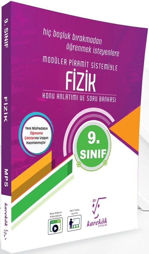 Karekök 9. Sınıf Fizik MPS Konu Anlatımlı Soru Bankası Karekök Yayınları