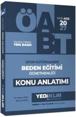 Yediiklim 2027 ÖABT MEB-AGS Beden Eğitimi Öğretmenliği Spor Kütüphanesi Konu Anlatımı - Ayhan Özel, Barış Kayıkçı Yediiklim Yayınları