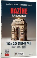Benzersiz Akademi TYT AYT KPSS ALES DGS MSÜ Paragraf HAZİNE 10x20 Deneme Çözümlü - Engin Genç Benzersiz Akademi Yayınları