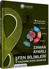 Çanta 8. Sınıf Fen Bilimleri Zaman Ayarlı Kazanım Soru Bankası Çanta Yayınları