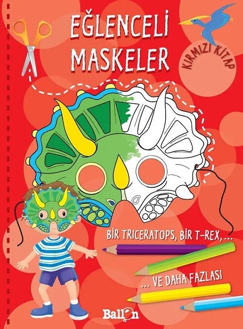 Eğlenceli Maskeler Kırmızı Kitap Parıltı Yayınları