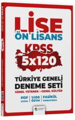 Akademi Denizi KPSS Lise Ön Lisans Türkiye Geneli 5x120 Deneme Çözümlü Akademi Denizi