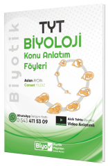 Biyotik YKS TYT Biyoloji Konu Anlatım Föyleri Biyotik Yayınları
