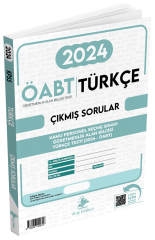 Dizgi Kitap 2024 ÖABT MEB-AGS Sınavı Türkçe Öğretmenliği Çıkmış Sorular Çözümlü Dizgi Kitap Yayınları