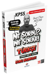 Dizgi Kitap KPSS Türkçe Ne Soru Ne Sorar Soru Bankası Çözümlü - Umut Cihan Arslan Dizgi Kitap Yayınları