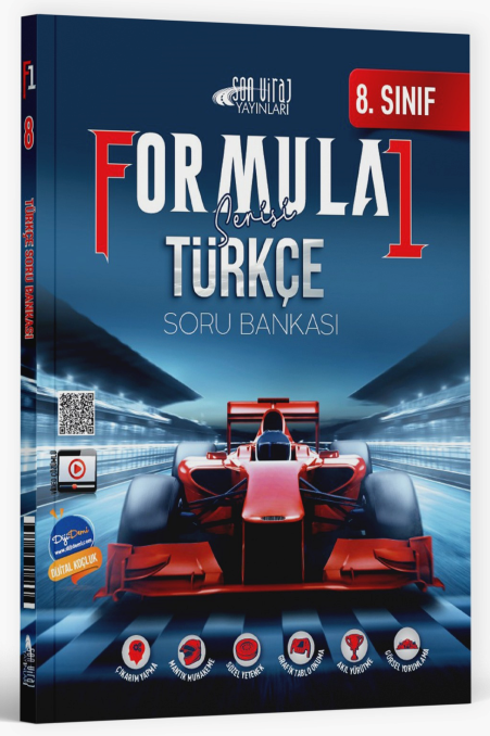 Son Viraj 8. Sınıf LGS Türkçe Formula-1 Serisi Soru Bankası Son Viraj Yayınları