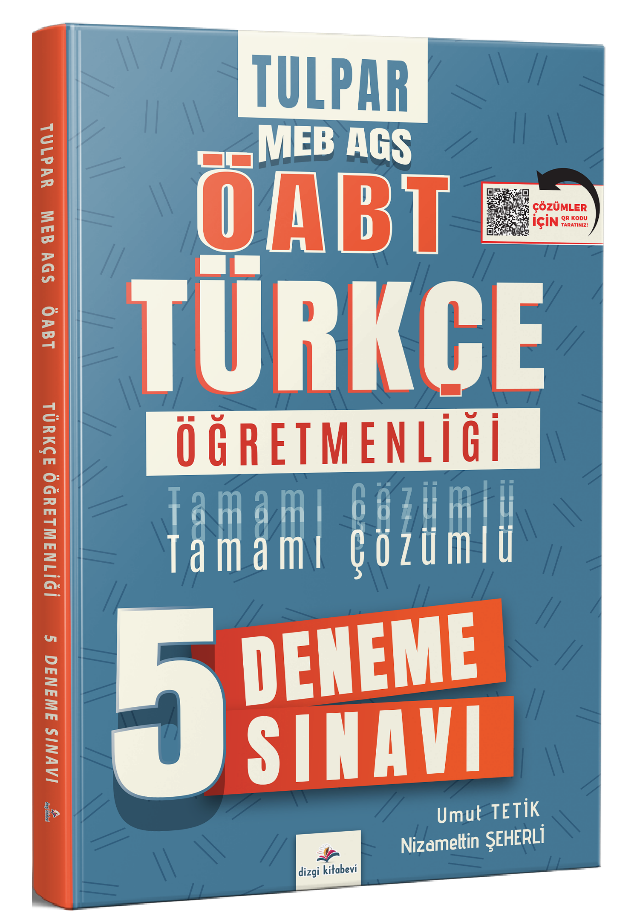 Dizgi Kitap ÖABT MEB-AGS Türkçe Öğretmenliği TULPAR 5 Deneme Çözümlü - Umut Tetik Dizgi Kitap Yayınları