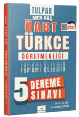 Dizgi Kitap ÖABT MEB-AGS Türkçe Öğretmenliği TULPAR 5 Deneme Çözümlü - Umut Tetik Dizgi Kitap Yayınları