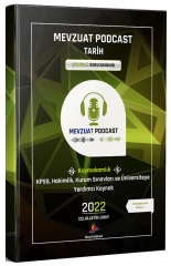 Dizgi Kitap 2022 Mevzuat Podcast Kaymakamlık Hakimlik Tarih Soru Bankası Çözümlü - Celallettin Uray Dizgi Kitap
