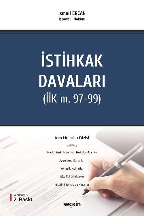 Seçkin Hacizden Doğan İstihkak Davaları 2. Baskı - İsmail Ercan Seçkin Yayınları