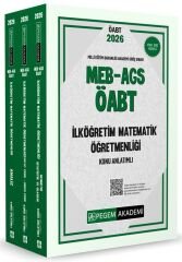 Pegem 2026 ÖABT MEB-AGS İlköğretim Matematik Öğretmenliği Konu Anlatımlı Modüler Set Pegem Akademi Yayınları