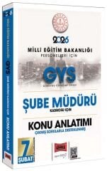 Yargı 2026 GYS MEB Milli Eğitim Bakanlığı Şube Müdürü Konu Anlatımı Görevde Yükselme Yargı Yayınları