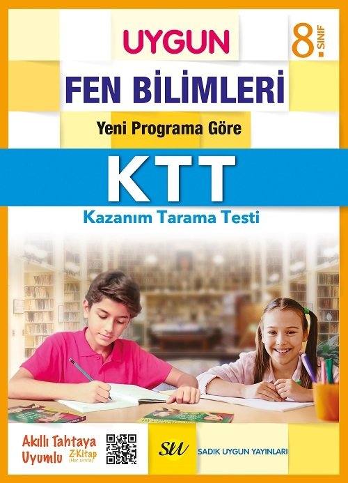 Sadık Uygun 8. Sınıf Fen Bilimleri KTT Kazanım Tarama Testleri Sadık Uygun Yayınları