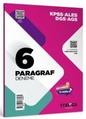 Marka 2026 KPSS ALES DGS MEB-AGS Paragraf 6 Deneme Çözümlü Marka Yayınları