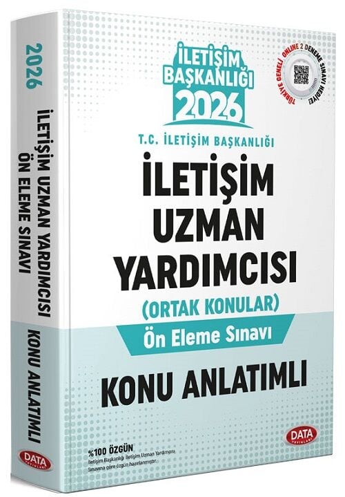 Data 2027 GYS İletişim Başkanlığı İletişim Uzman Yardımcısı Ön Eleme Sınavı Konu Anlatımlı Görevde Yükselme Data Yayınları