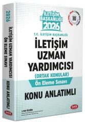 Data 2027 GYS İletişim Başkanlığı İletişim Uzman Yardımcısı Ön Eleme Sınavı Konu Anlatımlı Görevde Yükselme Data Yayınları