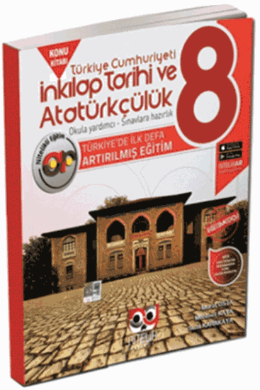 Nitelik 8. Sınıf TC İnkılap Tarihi ve Atatürkçülük Artırılmış Konu Kitabı Nitelik Yayınları
