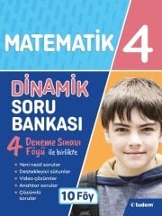 Tudem 4. Sınıf Matematik Dinamik Soru Bankası Tudem Yayınları