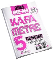 YENİ AGS - Hoca Kafası 2026 MEB-AGS Tüm Dersler Kafametre 5 Deneme Çözümlü Hoca Kafası Yayınları