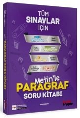 SÜPER FİYAT - Metin KPSS MEB-AGS TYT Metinle Paragraf Soru Bankası Kitabı Metin Yayınları