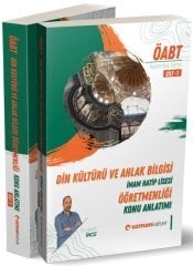 SÜPER FİYAT - Uzman Kariyer ÖABT Din Kültürü ve Ahlak Bilgisi Konu Anlatımı 2 Cilt - Hanifi İnce Uzman Kariyer Yayınları