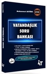 4T Yayınları KPSS Vatandaşlık Soru Bankası 2. Baskı - Muhammet Aktürk 4T Yayınları