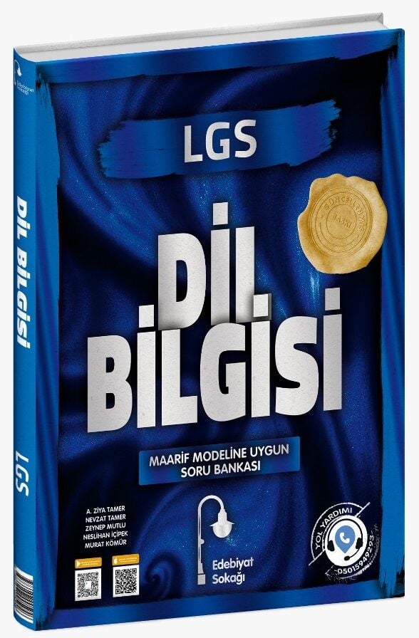 Edebiyat Sokağı LGS 8. Sınıf Dil Bilgisi Soru Bankası Edebiyat Sokağı Yayınları