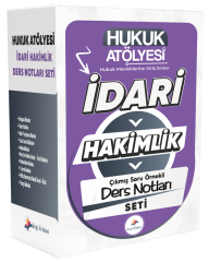 Dizgi Kitap Hukuk Atölyesi İdari Hakimlik Ders Notları Modüler Set Dizgi Kitap