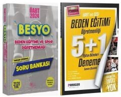 SÜPER FİYAT - CBA Yayınları ÖABT Beden Eğitimi BESYO Soru + Paragon 5 Deneme 2 li Set CBA + Paragon Yayınları
