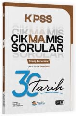 Akademi Denizi KPSS Tarih Çıkmamış Sorular 30 Deneme Çözümlü Akademi Denizi