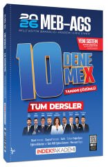 YENİ AGS - İndeks Akademi 2026 MEB-AGS Tüm Dersler 10 DenemeX Çözümlü İndeks Akademi Yayıncılık