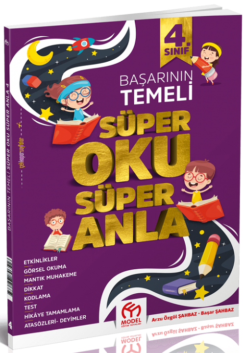 Model 4. Sınıf Süper Oku Süper Anla Model Eğitim Yayınları
