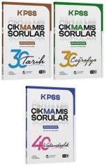 Akademi Denizi KPSS Tarih + Coğrafya + Vatandaşlık Çıkmamış Sorular 100 Deneme 3 lü Set Akademi Denizi