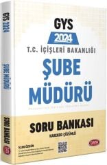 SÜPER FİYAT - Data 2024 GYS İçişleri Bakanlığı Şube Müdürü Soru Bankası Görevde Yükselme Data Yayınları(Kopya)