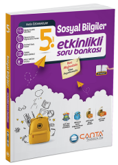 Çanta 5. Sınıf Sosyal Bilgiler Etkinlikli Kazanım Soru Bankası Çözümlü Çanta Yayınları