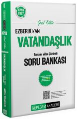 Pegem 2027 KPSS Vatandaşlık Ezberbozan Soru Bankası Video Çözümlü Pegem Akademi Yayınları