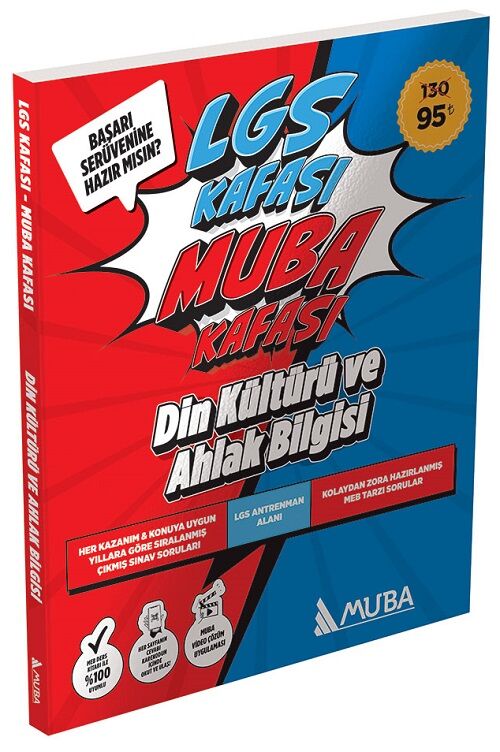 Muba 8. Sınıf Din Kültürü ve Ahlak Bilgisi LGS Kafası Muba Kafası Soru Bankası Muba Yayınları