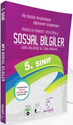 Karekök 5. Sınıf Sosyal Bilgiler MPS Modüler Piramit Sistemi Karekök Yayınları