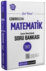 Pegem 2027 KPSS Matematik Ezberbozan Soru Bankası Çözümlü Pegem Akademi Yayınları
