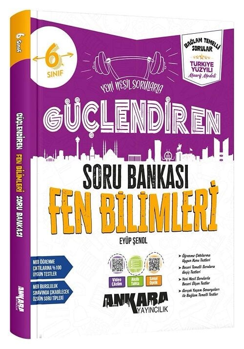 Ankara Yayıncılık 6. Sınıf Fen Bilimleri Güçlendiren Maarif Model Soru Bankası Ankara Yayıncılık