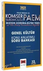 Yargı 2024 Polis Meslek İçi Komiser Yardımcılığı PAEM Misyon Koruma Rütbe Terfi Genel Kültür Yıldız Serisi Konu Anlatımlı Soru Bankası 12. Baskı Yargı Yayınları