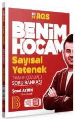 Benim Hocam 2027 MEB-AGS Sayısal Yetenek Soru Bankası Çözümlü - Şenol Aydın Benim Hocam Yayınları
